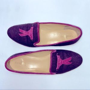 Cole Han Sabrina Purple/Pink Tassel Slip On Loafers 9.5 B *gently used*